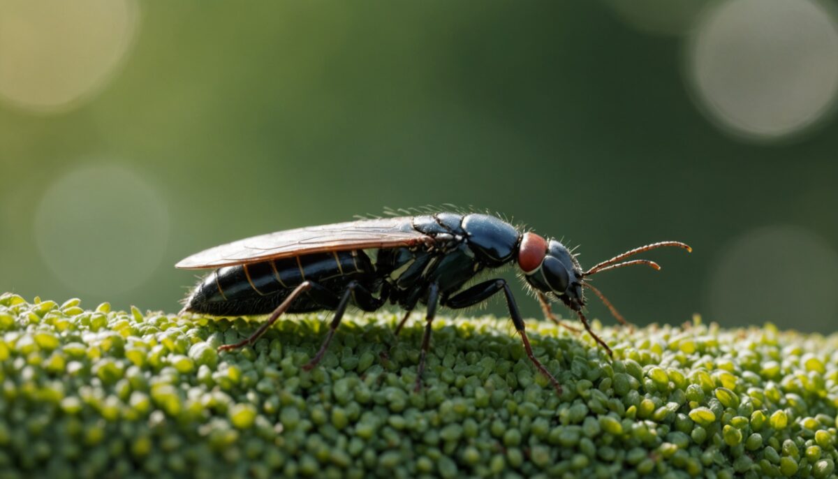 Petits insectes noirs à la maison : guide pour les reconnaître et les éliminer efficacement