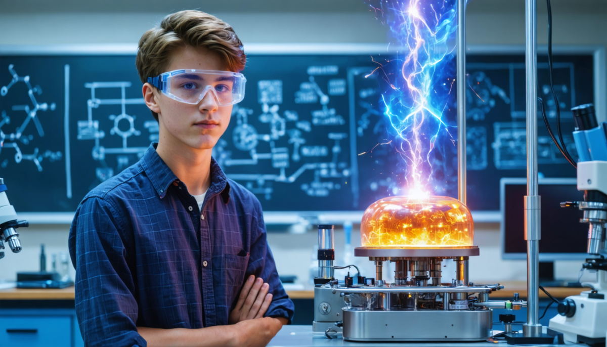 découvrez l'incroyable exploit d'un lycéen de 17 ans qui a conçu un mini réacteur nucléaire et réussi à générer du plasma directement dans son établissement scolaire.
