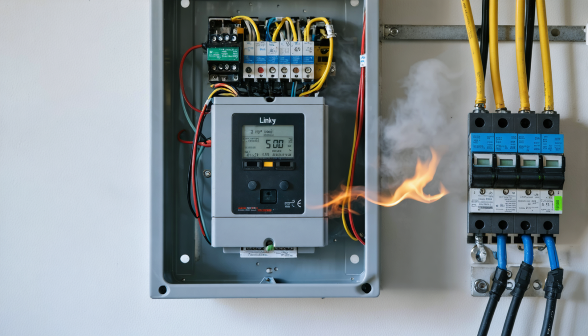 découvrez les risques liés au compteur linky, notamment le danger élevé d'incendie, et les conseils pour assurer la sécurité de votre domicile.